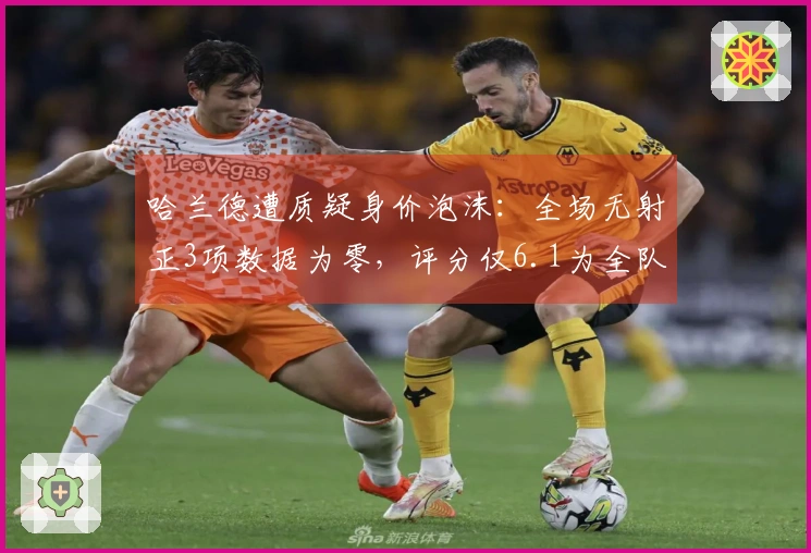 哈兰德遭质疑身价泡沫：全场无射正3项数据为零，评分仅6.1为全队垫底